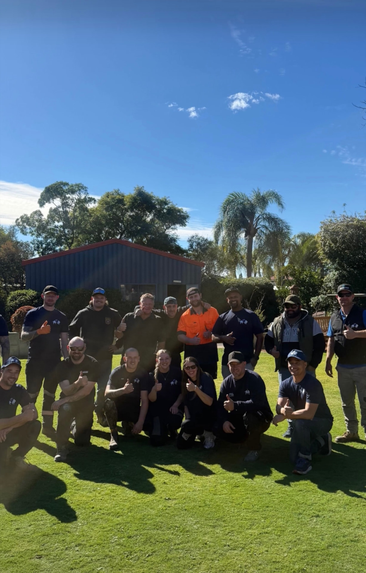 Vuba installer training group photo Western Australia