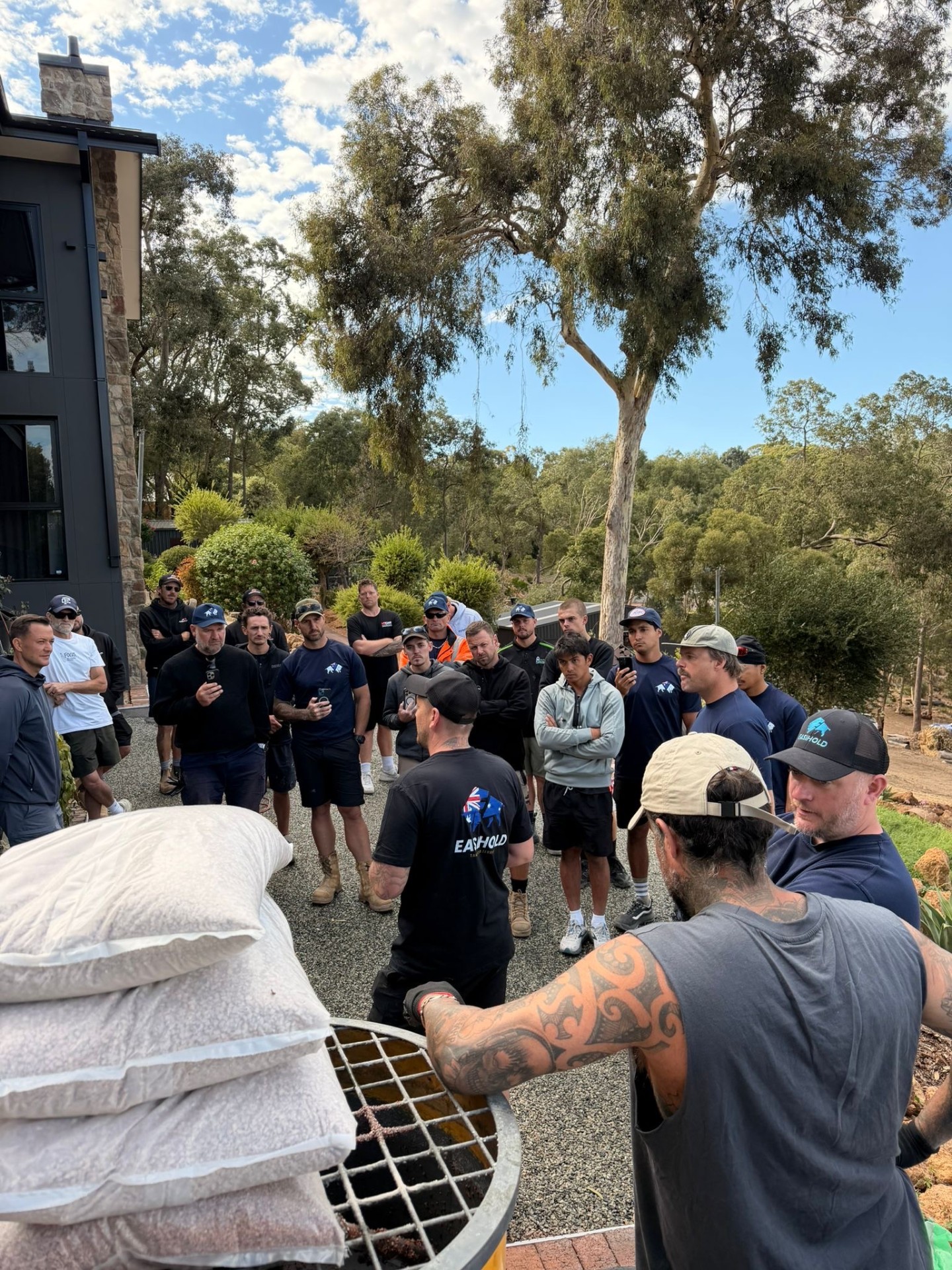 Training group session on-site
