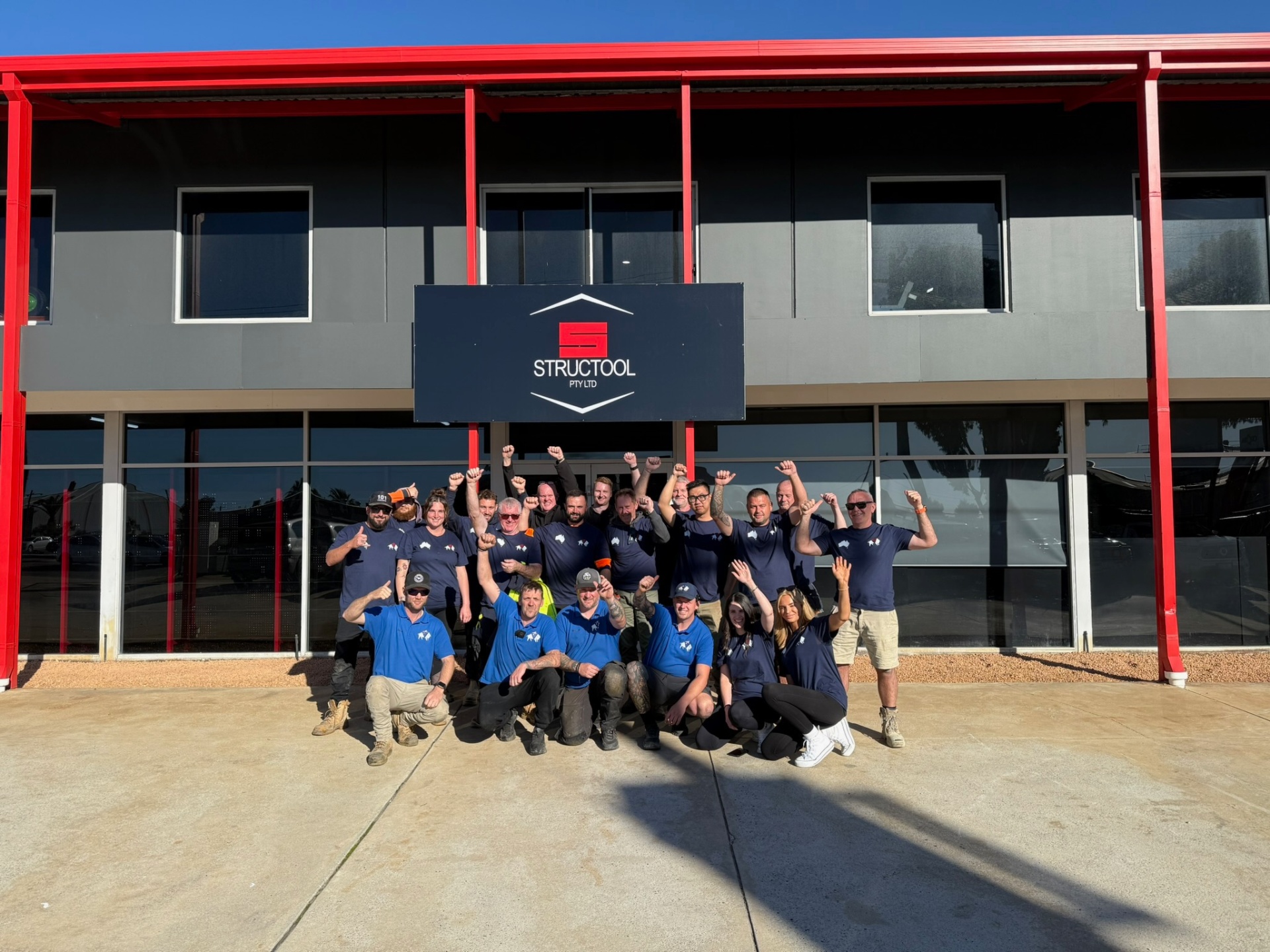Vuba training group photo